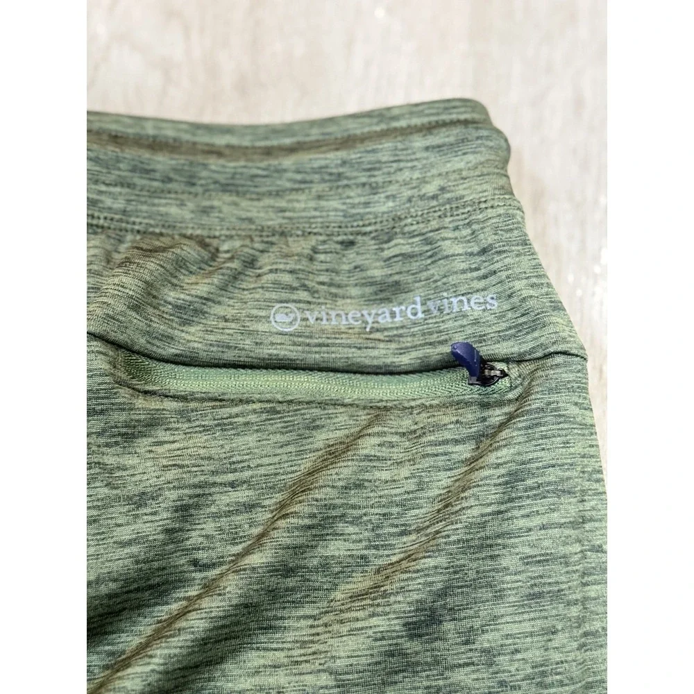 Vineyard Vines Lounge Pants Youths XL Heathered Green Joggers Comfort EUC - Picture 9 of 11